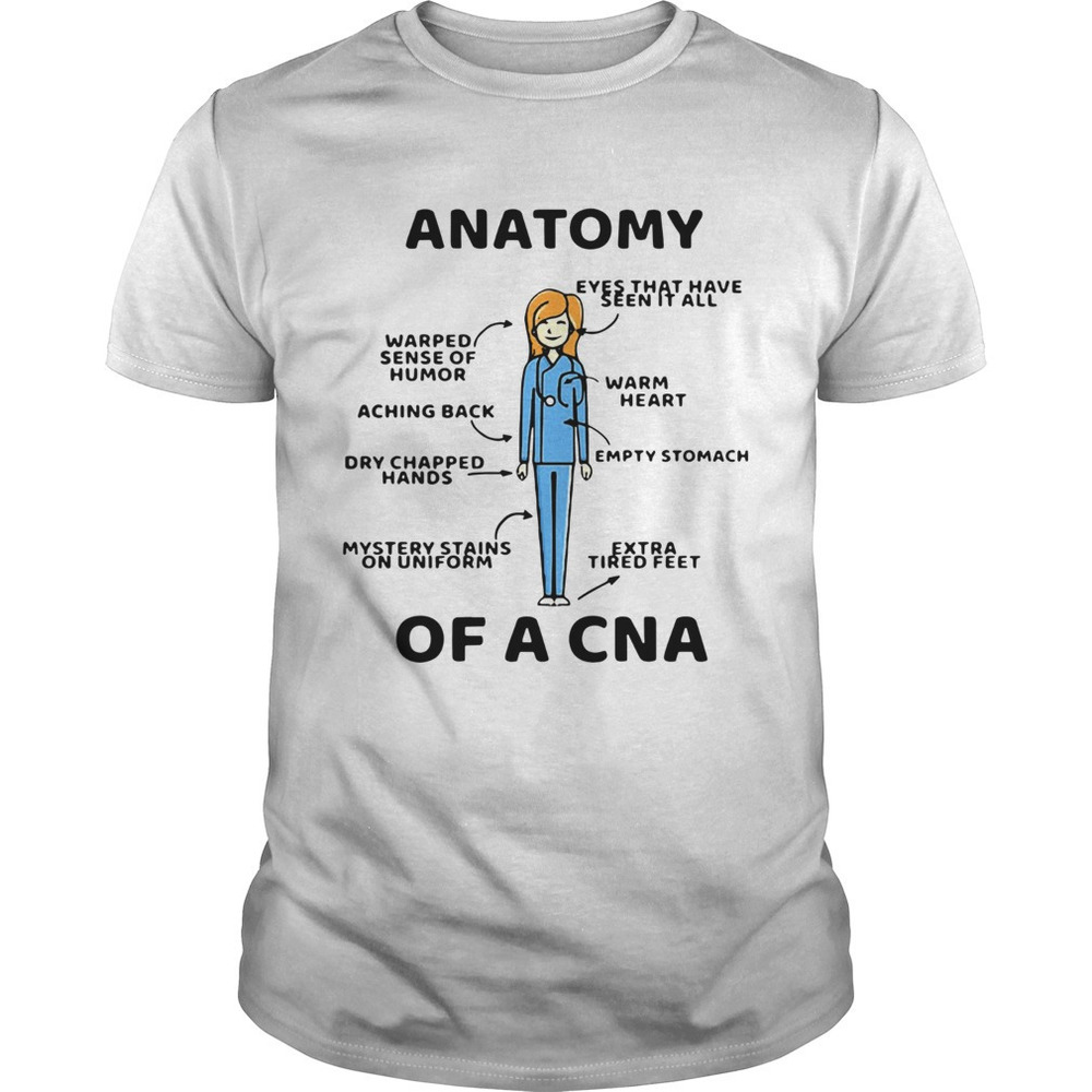 Anatomy Of A Cna Shirt